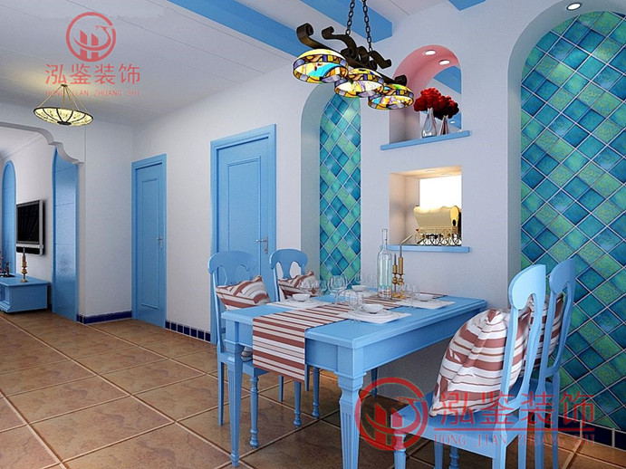 地中海風格餐廳設計