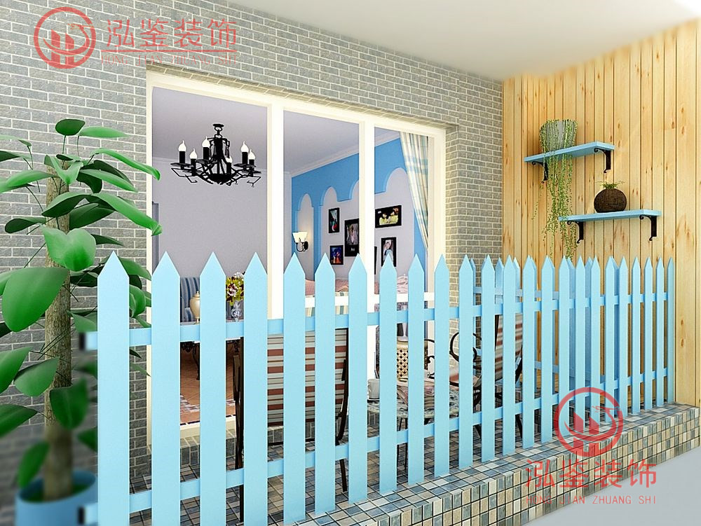 地中海風格陽臺設計