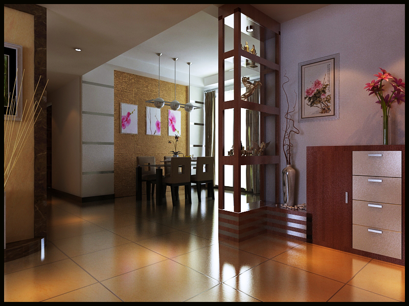 中式風格餐廳裝修設計