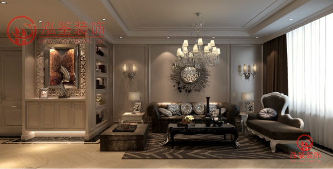 美式新古典室裝修案例