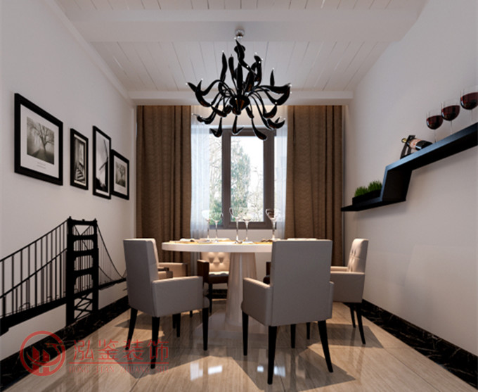 現代簡約風格餐廳裝修設計