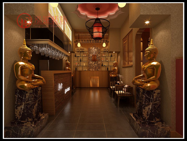 泰國(guó)風(fēng)情餐廳裝修