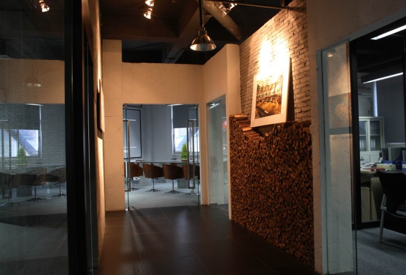 辦公室裝修實景效果圖