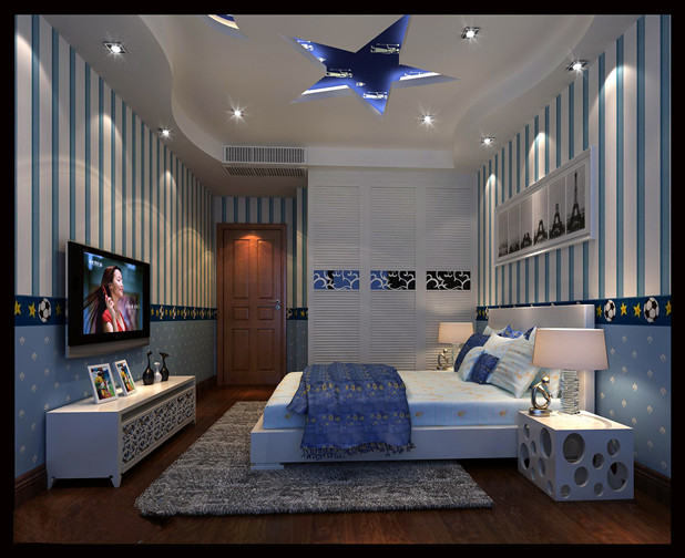 現代風格臥室裝修設計效果圖