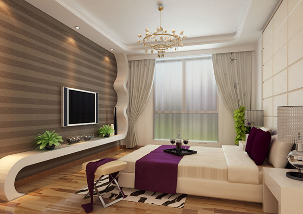 現代風格臥室裝修設計效果圖