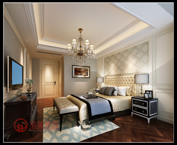 簡歐風格臥室裝修效果圖