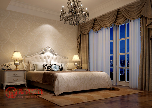 簡歐風格臥室裝修效果圖