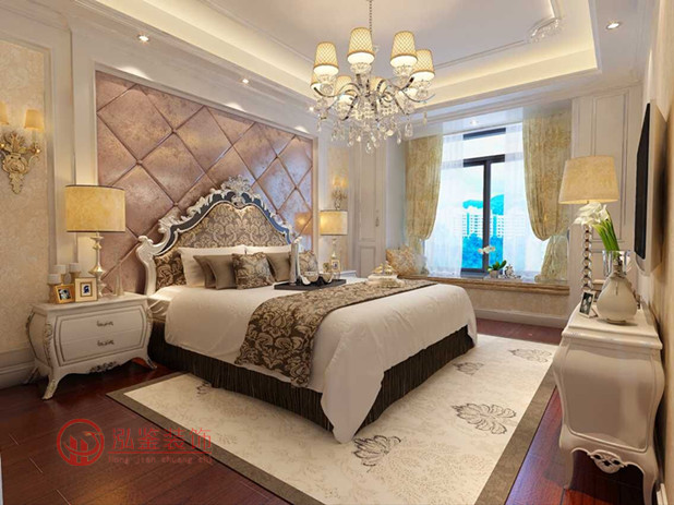 簡歐風格臥室裝修效果圖