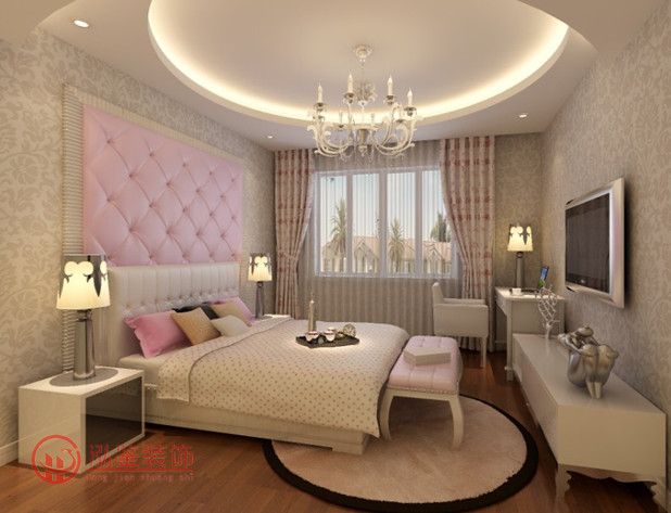 簡歐風格臥室裝修效果圖