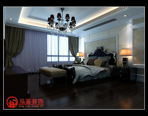 簡歐風格臥室裝修效果圖