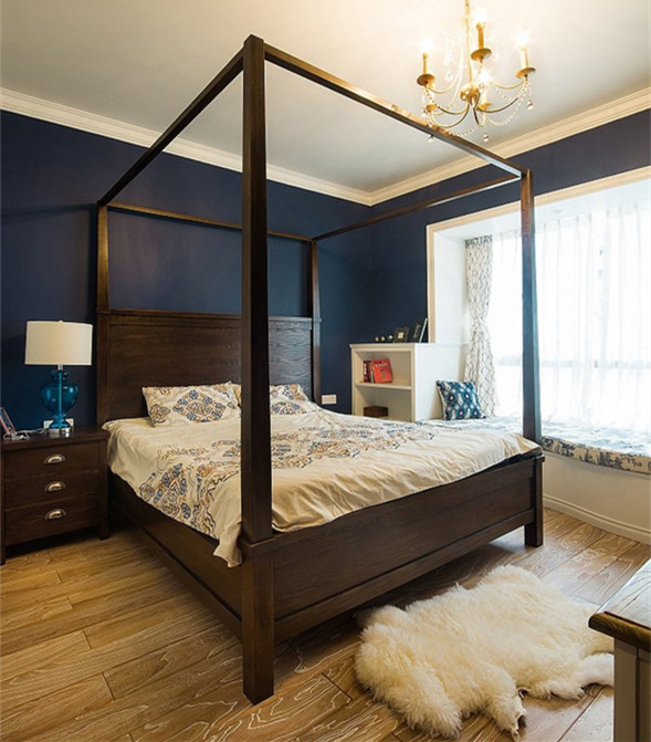 美式家具裝修搭配技巧-美式鄉(xiāng)村風(fēng)格三居裝修效果圖