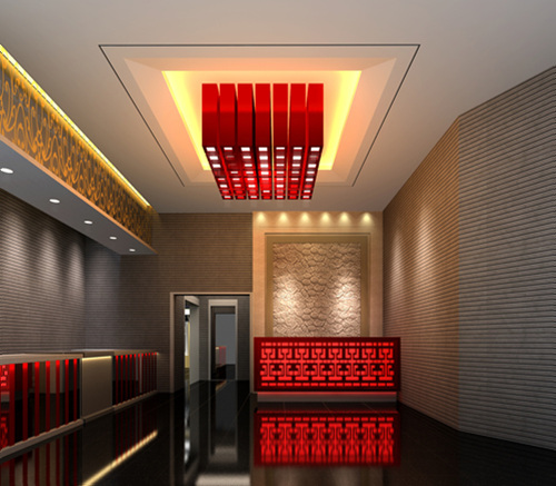 餐館前臺裝修設計