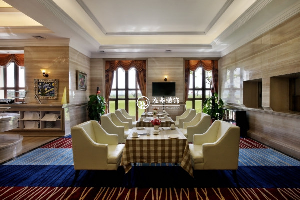 現(xiàn)代歐式高爾夫會所裝修設計欣賞-合肥會所裝修