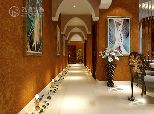 美容養生會所裝飾效果圖--合肥裝修設計公司