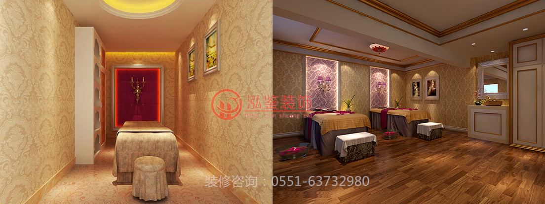 養生美容院裝修設計,裝修咨詢:0551-63732980