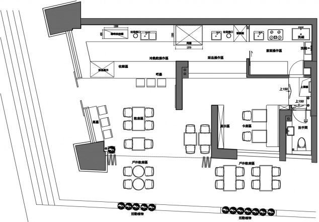 現代風格咖啡廳裝修案例