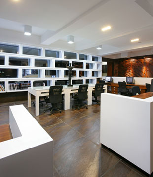 現代中式辦公室裝修設計