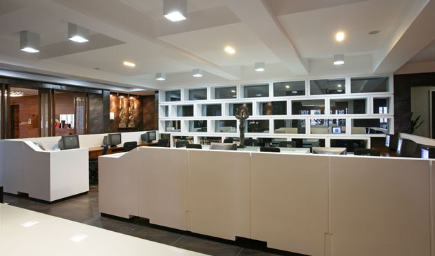 現代中式辦公室裝修設計