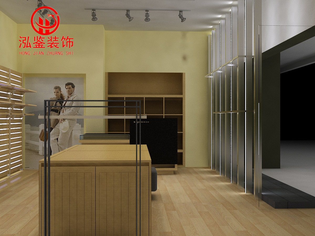 男士服裝店裝修效果圖