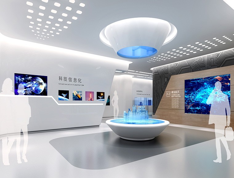 辦公室裝修展廳裝修設計