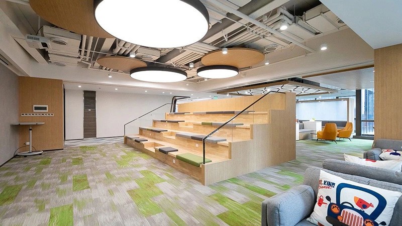 科技公司辦公區(qū)裝修設(shè)計(jì)