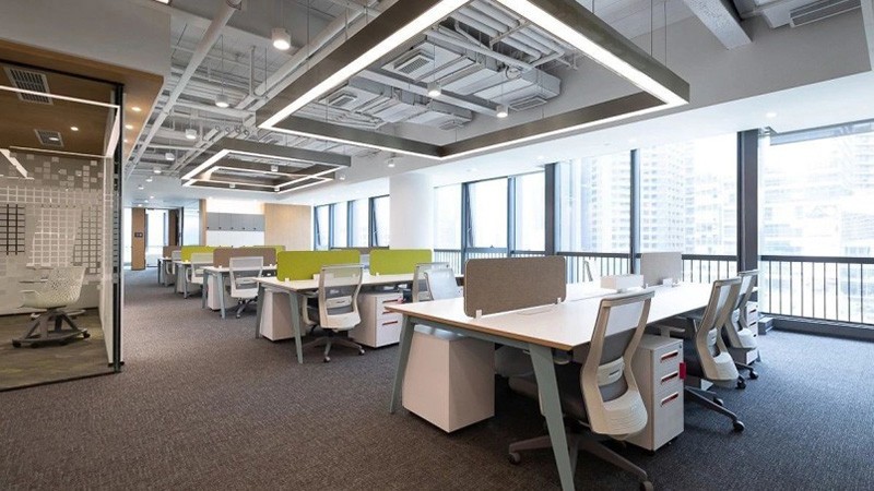 科技公司辦公區(qū)裝修設(shè)計(jì)